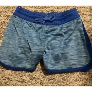 Athletic mesh shorts royal blue size medium (7/8) kids